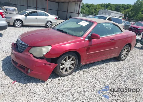 2008 Chrysler Sebring Touring z USA, uszkodzony, nr VIN 1C3LC55R38N100699